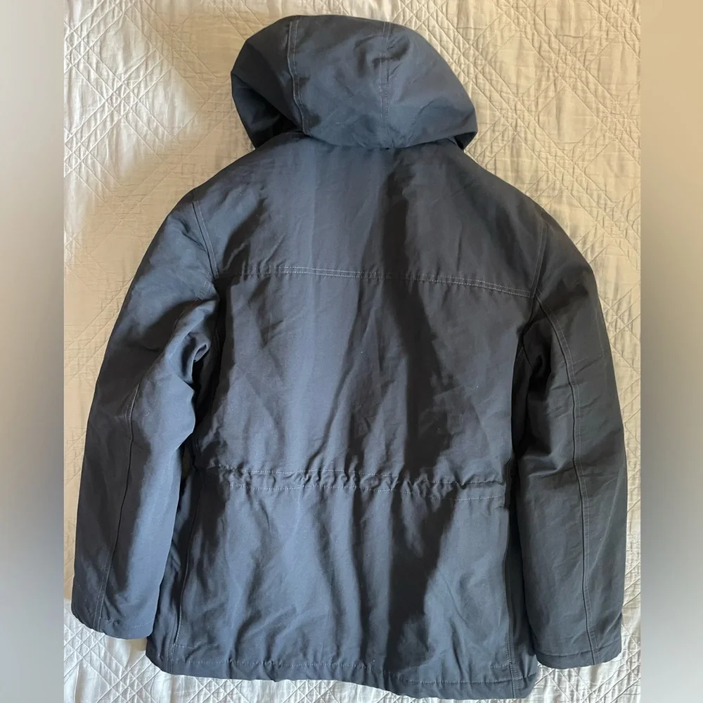 J. CREW Country jacket with removable hood and PrimaLoft® in Navy M $548 C0040‎